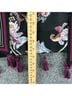 White House Black Market 100% Polyester 100% Nylon Floral Black Multi Color Kimono Size M - photo 8
