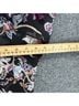 White House Black Market 100% Polyester 100% Nylon Floral Black Multi Color Kimono Size M - photo 7