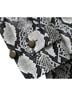 Choosy Snake Print Black White Gray Ivory Trenchcoat Size XS - photo 8