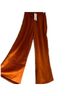 Choosy 100% Satin Solid Orange Casual Pants Size 38 waist - photo 5
