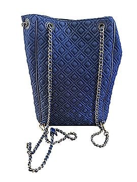 Tory Burch Fleming Denim Backpack (view 2)