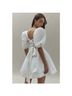 BHLDN 100% Polyester 100% Viscose 100% Polyester White Casual Dress Size S - photo 6