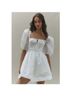 BHLDN 100% Polyester 100% Viscose 100% Polyester White Casual Dress Size S - photo 7