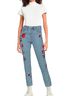 Juicy Couture Floral Blue Jeans Size 26 waist - photo 1