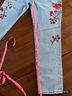 Juicy Couture Floral Blue Jeans Size 26 waist - photo 7