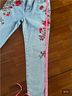 Juicy Couture Floral Blue Jeans Size 26 waist - photo 6