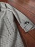 H&M Plaid Tan Brown Coat Size XL - photo 5