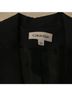 Calvin Klein Floral Black Multi Color Blazer Size 4 - photo 3