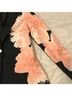 Calvin Klein Floral Black Multi Color Blazer Size 4 - photo 4