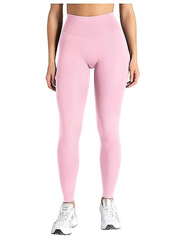 Amazon Basics pink high waisted Leggings (view 2)