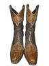 Lane 100% Leather Gray Boots Size 8 - photo 1