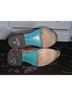 Lane 100% Leather Gray Boots Size 8 - photo 3