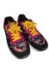 Inkkas Floral Multi Color Black Pink Yellow Orange Sneakers Size 9 - photo 1