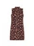 Cara Cara Animal Print Brown Myrtle Dress Size S - photo 4