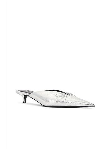 Balenciaga Women's Knife Bow Mule (view 1)