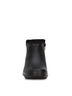 Andrea Solid Black Women's Leather Ankle Boots Size 6 - photo 4