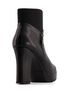 Andrea Black Women's Block Heel Boots Size 6 - photo 3