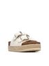 XTI Solid Brown Women's Refresh Textile Sandals Size 7 - photo 2