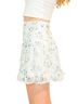 KESTAN Floral White Milani Mini Skirt Size M - photo 5