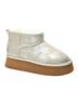 Corkys Silver Women's Room Service Booties Size 10 - photo 1