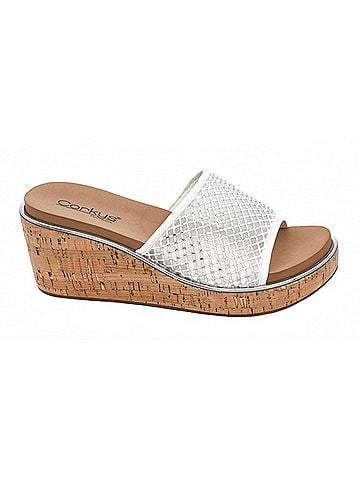 Corkys Women's Let's Mesh Around Wedge Heels (view 1)