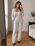 J.Crew Checkered-gingham White Black Blazer Size 4X (petite) - photo 5