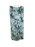 Anthropologie Floral White Green Casual Pants Size 4 - photo 1