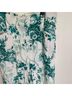 Anthropologie Floral White Green Casual Pants Size 4 - photo 3