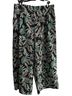 J. Peterman Floral Multi Color Casual Pants Size 10 - photo 1