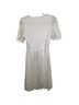 Lemon Tree Solid White Casual Dress Size S - photo 2