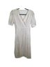 Lemon Tree Solid White Casual Dress Size S - photo 1