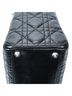 Dior Black Large Lady Dior Zip  One size - photo 7