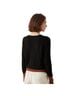 CB Design 100% Cashmere Color Block Black Brown Pullover Sweater Size M - photo 2