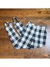 Baum Und Pferdgarten Plaid Black White Gray Casual Pants Size 4 - photo 5