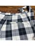 Baum Und Pferdgarten Plaid Black White Gray Casual Pants Size 4 - photo 6