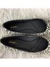 Clarks Animal Print White Black Flats Size 9 - photo 3