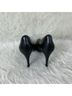 Cole Haan 100% Leather Solid Black Heels Size 10 - photo 5