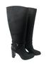 Ralph Lauren 100% Leather Black Boots Size 9 - photo 1