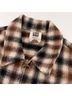 LYKKE WULLF 100% Cotton Plaid Brown Black Ivory Jacket Size XS - photo 4