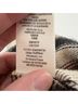 LYKKE WULLF 100% Cotton Plaid Brown Black Ivory Jacket Size XS - photo 7