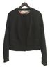 Boden 100% Polyester 32% Cotton 3% Elastane 31% Viscose Floral Black Multi Color Jacket Size 12 - photo 1