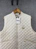 Barbour 100% Polyester Solid White Vest Size 14 - photo 5