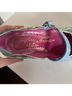 Irregular Choice Floral Checkered-gingham Blue Yellow Pink Heels Size 5 1/2 - photo 3