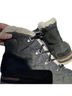 Sorel Gray Black Snow boots Size 9 - photo 7