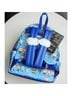 Loungefly 100% Vegan Leather Print Blue Backpack One size - photo 9