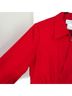 Sandro Solid Red Jacket Size 10 - photo 5