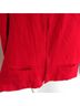 Sandro Solid Red Jacket Size 10 - photo 6
