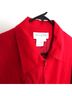 Sandro Solid Red Jacket Size 10 - photo 4