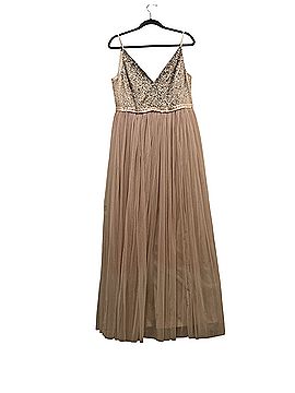 sachin and babi light blue dress Simple dark blue tulle long prom dress, dark blue evening dress  dresstby