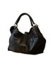 G.I.L.I. 100% Leather Solid Blue Leather Hobo One size - photo 2
